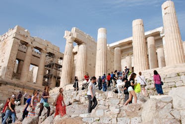 Acropolis of Athens early walking tour